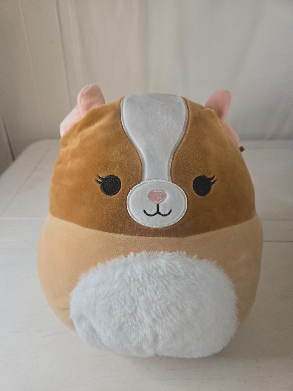 Garret The Guinea Pig Brown & White Original Plush Squishmallow 11”